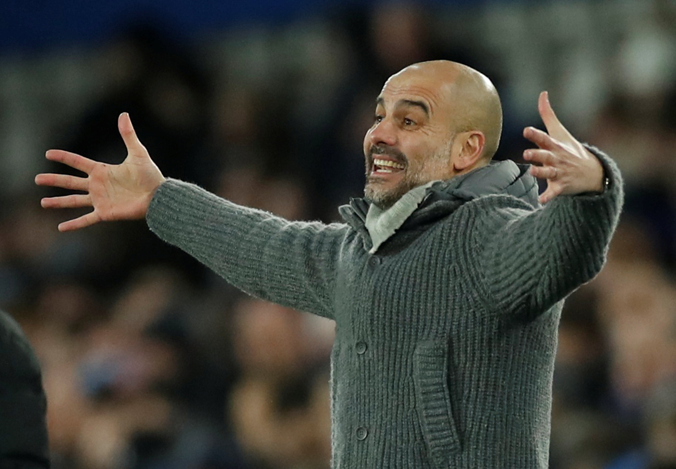 Pep Guardiola, entrenador del Manchester City