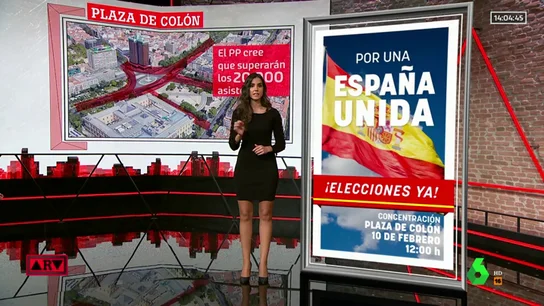 Detalles de la manifestación en Colón Detalles de la manifestación en Colón