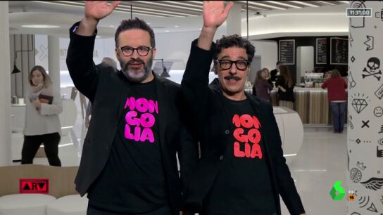 Edu Gal&aacute;n y Dar&iacute;o Adanti en informe Mongolia