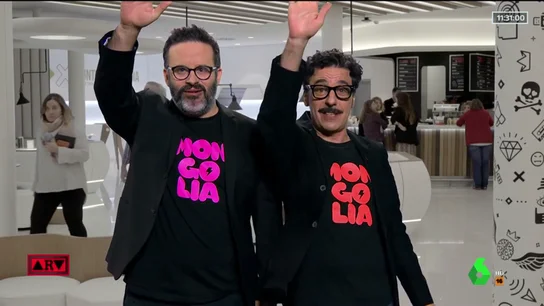 Edu Galán y Darío Adanti en informe Mongolia Edu Galán y Darío Adanti en informe Mongolia