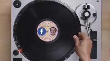 Captura del vídeo dedicado a Zuckerberg y Facebook