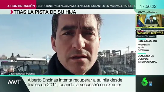 Alberto Encinas busca a su hija Alberto Encinas busca a su hija
