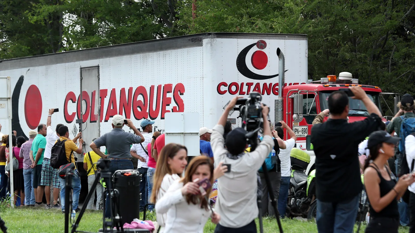 Ayuda humanitaria en la frontera de Colombia con Venezuela Ayuda humanitaria en la frontera de Colombia con Venezuela