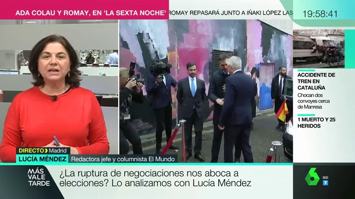 Lucía Mendez en Más Vale Tarde