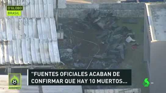 Diez muertos en un incendio en la ciudad deportiva del Flamengo Diez muertos en un incendio en la ciudad deportiva del Flamengo