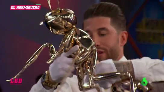 Desvelado el precio de la hormiga que Sergio Ramos regaló a Pablo Motos Desvelado el precio de la hormiga que Sergio Ramos regaló a Pablo Motos