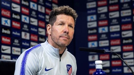 Simeone en rueda de prensa