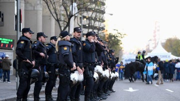 Habrá más de 1.000 efectivos de seguridad en el partido