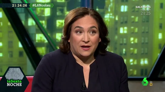 Ada Colau: "Me parece un error y una irresponsabilidad romper los puentes de diálogo en Cataluña" Ada Colau: "Me parece un error y una irresponsabilidad romper los puentes de diálogo en Cataluña"