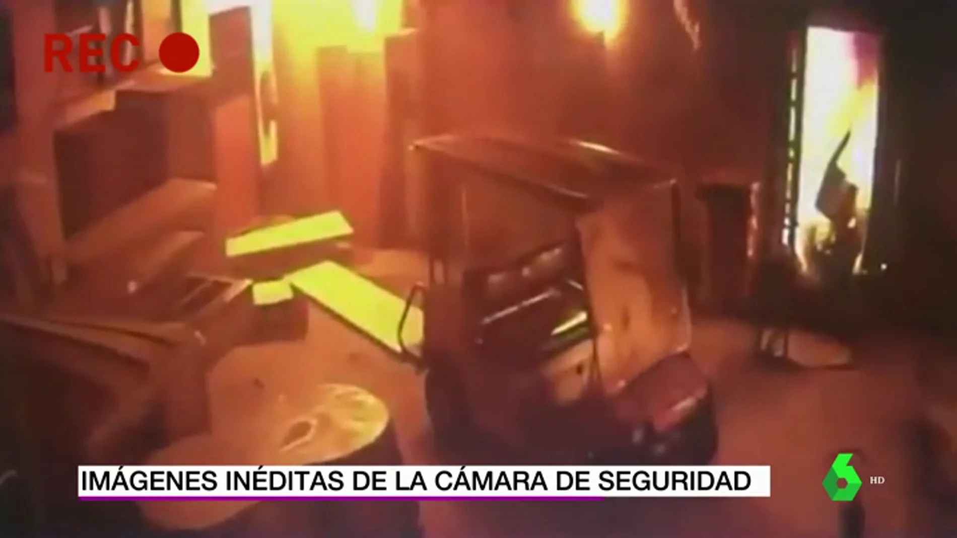 Inéditas y duras imágenes de la tragedia del incendio de la academia del Flamengo