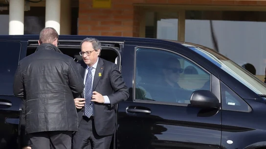 Quim Torra visita a los políticos presos en las cárceles de Madrid Quim Torra visita a los políticos presos en las cárceles de Madrid