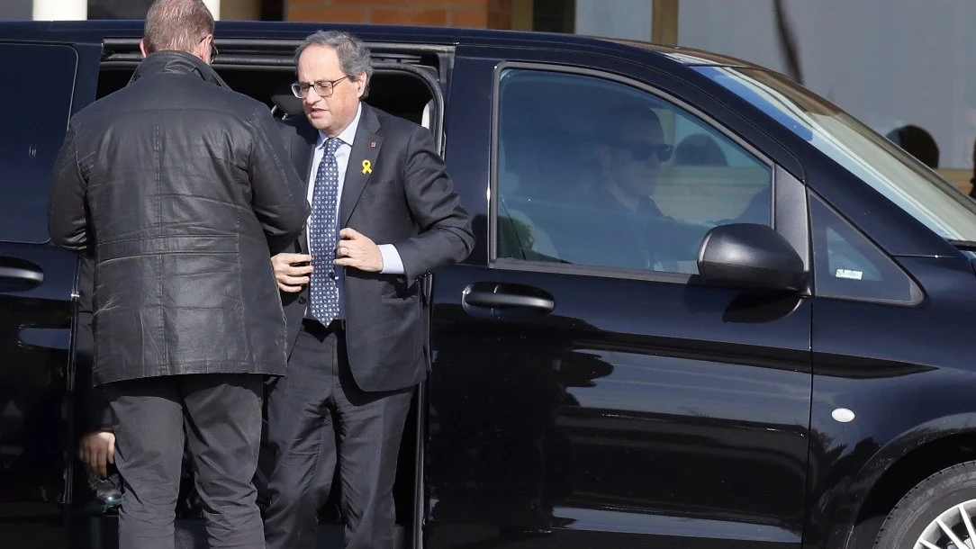 Quim Torra visita a los políticos presos en las cárceles de Madrid