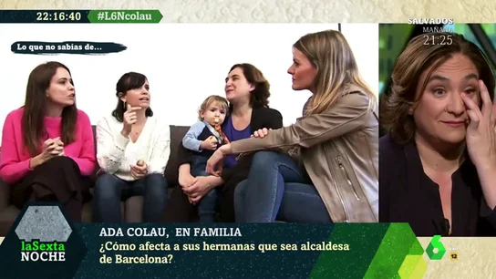 Las hermanas de Ada Colau muestran el lado más íntimo de la alcaldesa: "Siempre está conectada a su trabajo" Las hermanas de Ada Colau muestran el lado más íntimo de la alcaldesa: "Siempre está conectada a su trabajo"