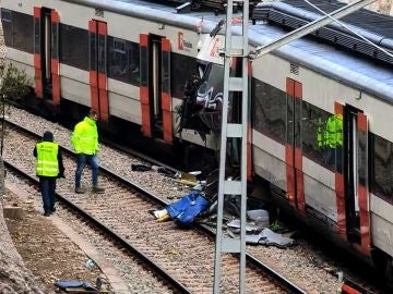 Accidente de tren en Barcelona Accidente de tren en Barcelona