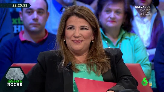 Habla María Claver tras conocerse que leerá el manifiesto en la marcha contra Pedro Sánchez: "Es un honor prestarles mi voz" Habla María Claver tras conocerse que leerá el manifiesto en la marcha contra Pedro Sánchez: "Es un honor prestarles mi voz"