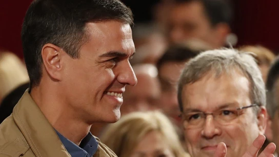 Pedro Sánchez en un acto en Barakaldo Pedro Sánchez en un acto en Barakaldo
