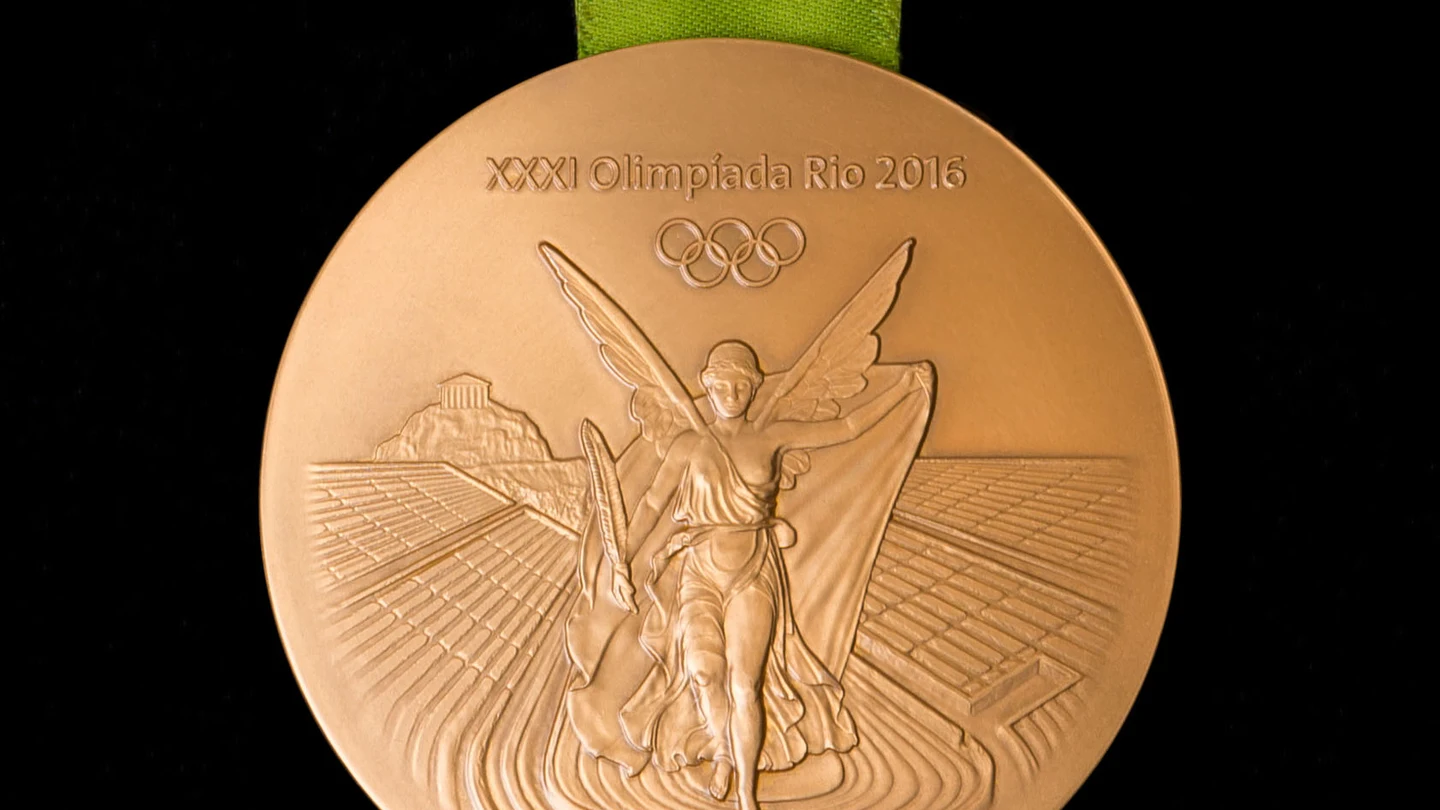 La medalla olímpica de los Juegos de Río 2016 La medalla olímpica de los Juegos de Río 2016