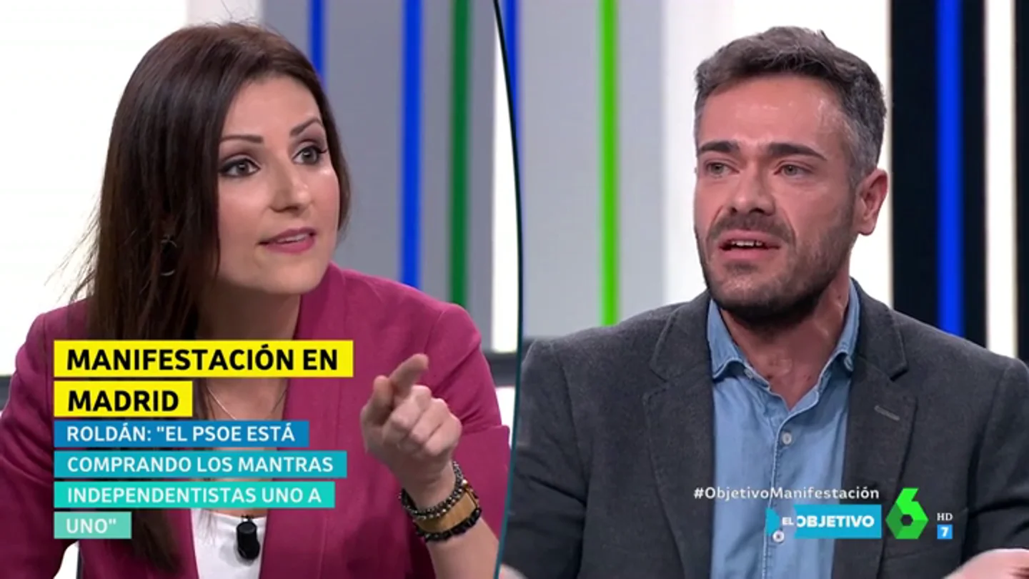 Lorena Roldán y Felipe Jesús Sicilia en El Objetivo Lorena Roldán y Felipe Jesús Sicilia en El Objetivo