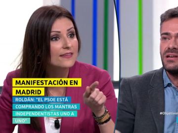 Lorena Roldán y  Felipe Jesús Sicilia en El Objetivo