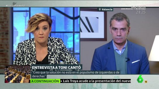 Toni Cant&oacute;: "S&aacute;nchez est&aacute; dispuesto a hacer lo que le dicte el supremacista de Torra para quedarse en la Moncloa"