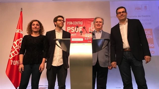 Chema Dávila presenta su candidatura al Ayuntamiento de Madrid por el PSOE