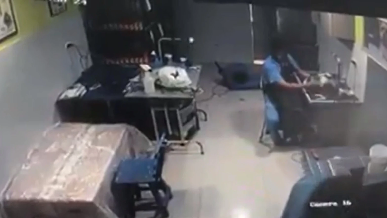 Imagen del maltrato a un perro Imagen del maltrato a un perro