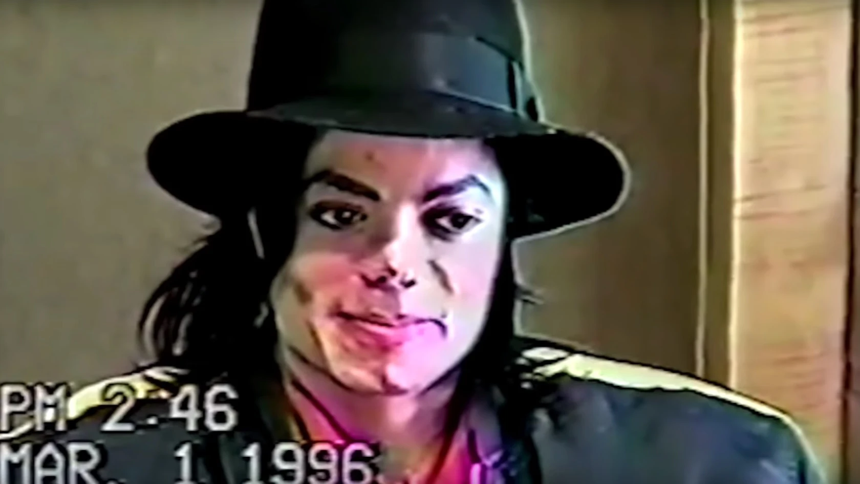 Michael Jackson en un interrogatorio