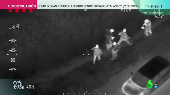 El enternecedor abrazo entre un ni&ntilde;o con autismo que se hab&iacute;a perdido y el mosso que lo rescata