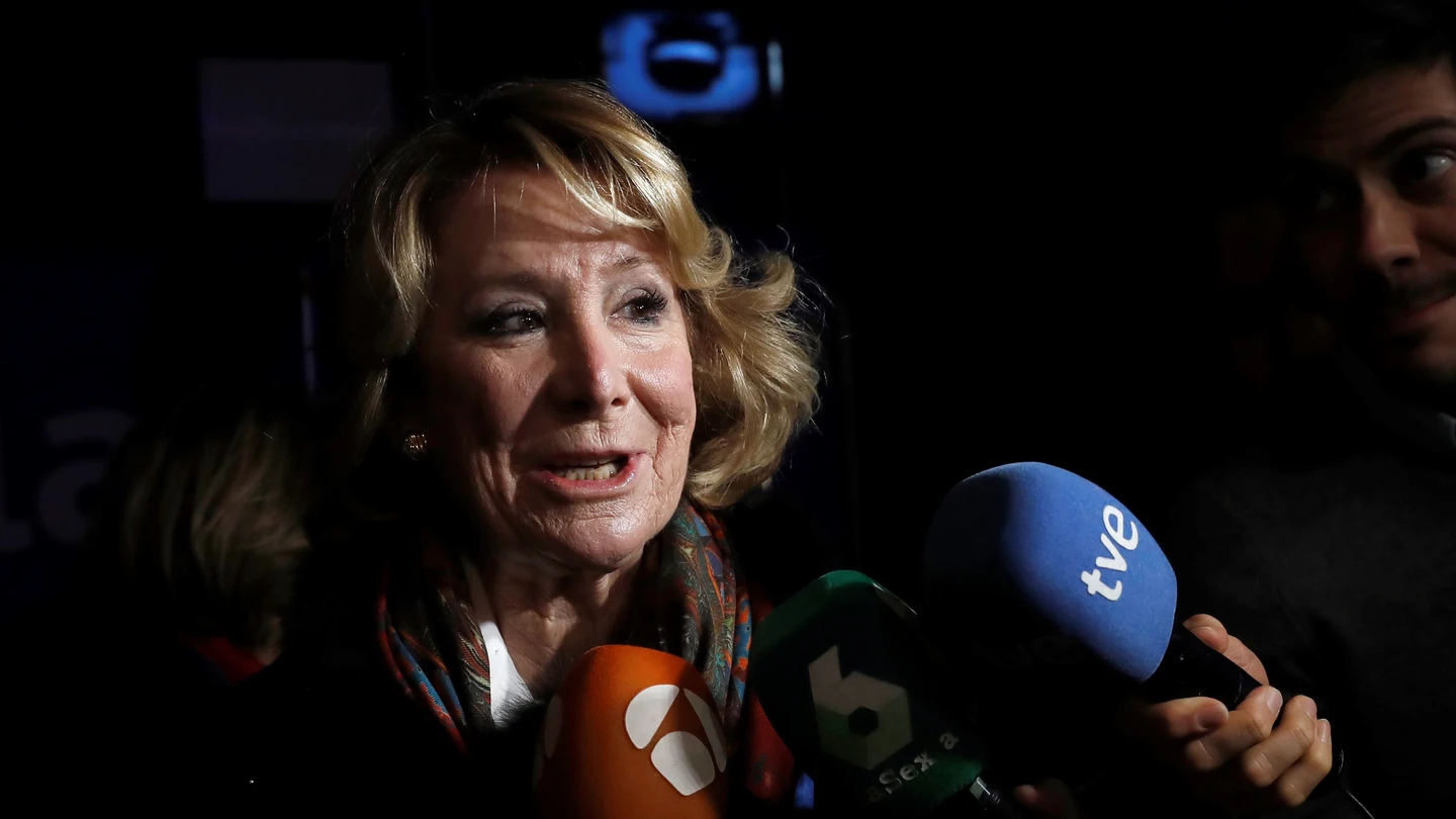 La expresidenta de la Comunidad de Madrid, Esperanza Aguirre. La expresidenta de la Comunidad de Madrid, Esperanza Aguirre.