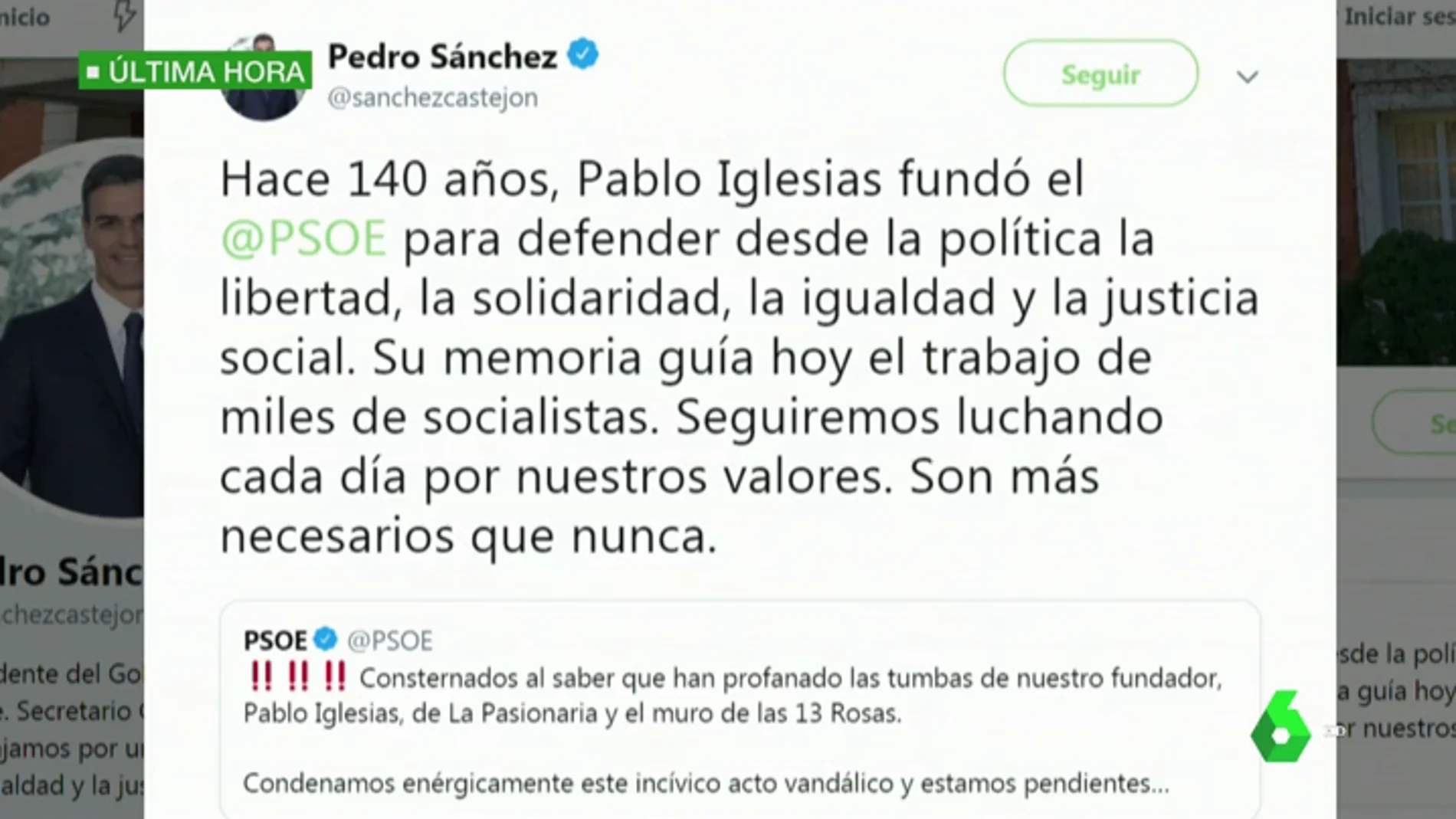 sanchez profanacion