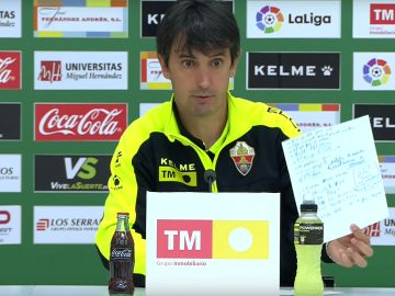 Pacheta, entrenador del Elche Pacheta, entrenador del Elche