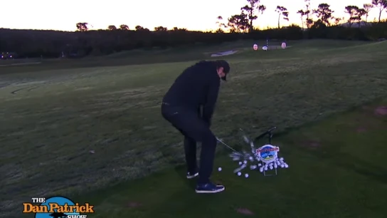 Nick Faldo y su imitación de Sergio García Nick Faldo y su imitación de Sergio García