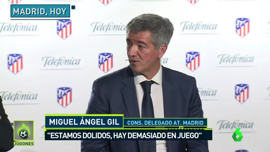 Gil Marín: "Pedimos más valentía a la hora de revisar en el VAR esas jugadas interpretables" Gil Marín: "Pedimos más valentía a la hora de revisar en el VAR esas jugadas interpretables"