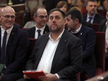 El exvicepresidente de la Generalitat, Orio Junqueras y el exconseller de Asuntos Exteriores de Cataluña, Raül Romeva El exvicepresidente de la Generalitat, Orio Junqueras y el exconseller de Asuntos Exteriores de Cataluña, Raül Romeva