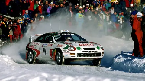 Thomas Rådström en el rally de Suecia de 1995 Thomas Rådström en el rally de Suecia de 1995