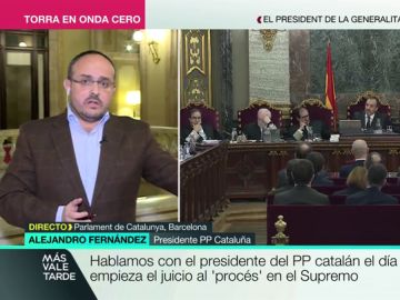 Alejandro Fernández sobre la imposibilidad del diálogo con Cataluña: "El golpe continúa vivo mientras que se acepten ordenes de un gobierno en Waterloo" Alejandro Fernández sobre la imposibilidad del diálogo con Cataluña: "El golpe continúa vivo mientras que se acepten ordenes de un gobierno en Waterloo"