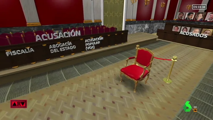 Salón de Plenos del Tribunal Supremo