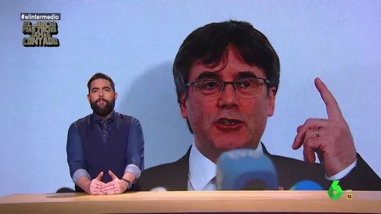 Dani Mateo desvela qué hacía Puigdemont en la Berlinale: "Ha cambiado el independentismo por el cine independiente" Dani Mateo desvela qué hacía Puigdemont en la Berlinale: "Ha cambiado el independentismo por el cine independiente"