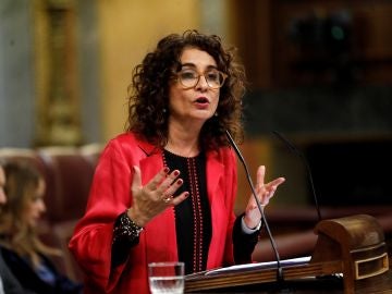La ministra de Hacienda, María Jesús Montero La ministra de Hacienda, María Jesús Montero