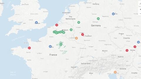 Francia, Alemania y Benelux