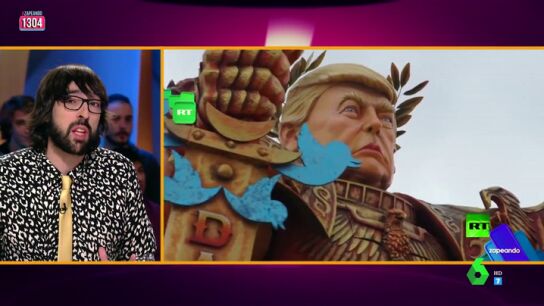 Un Trump gigante con armadura y espada: as&iacute; es el disfraz que los zapeadores no quieren utilizar en Carnaval