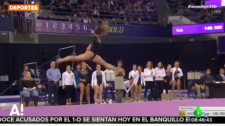 Katelyn Ohashi vuelve a maravillar al mundo con su impecable actuación