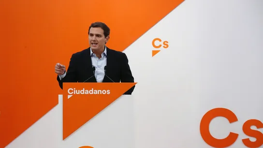 El presidente de Ciudadanos, Albert Rivera El presidente de Ciudadanos, Albert Rivera