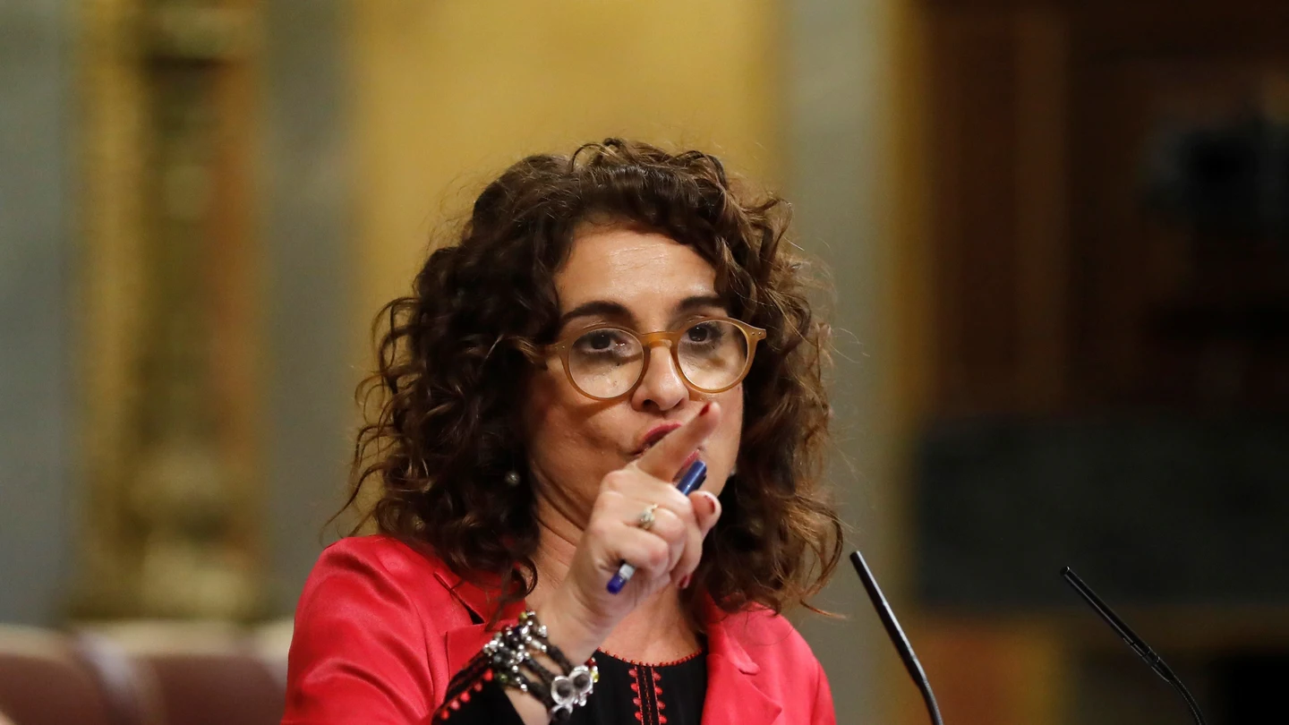 La ministra de Hacienda, María Jesús Montero. La ministra de Hacienda, María Jesús Montero.