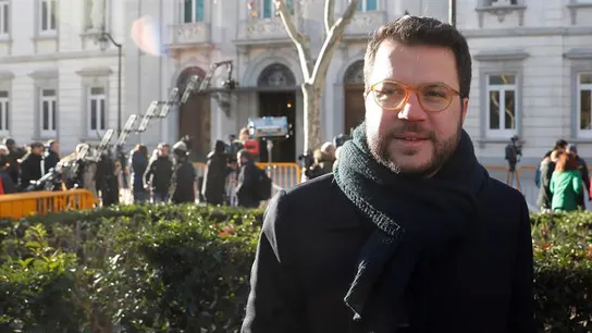 El vicepresidente de la Generalitat, Pere Aragonés El vicepresidente de la Generalitat, Pere Aragonés