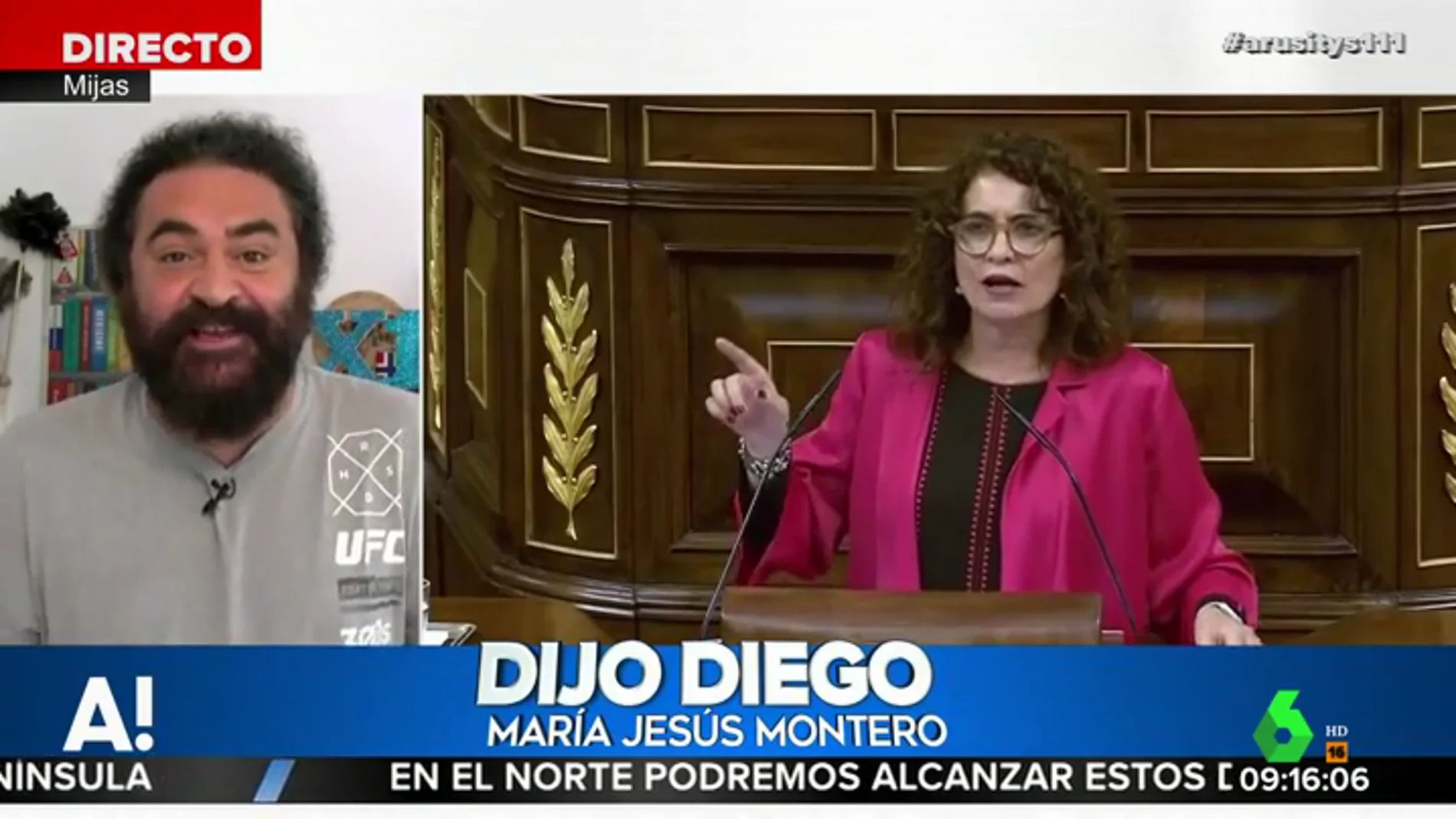 El Sevilla y María Jesús Montero