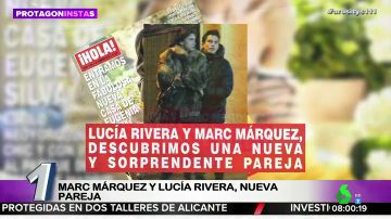 Lucía Rivera y Marc Márquez