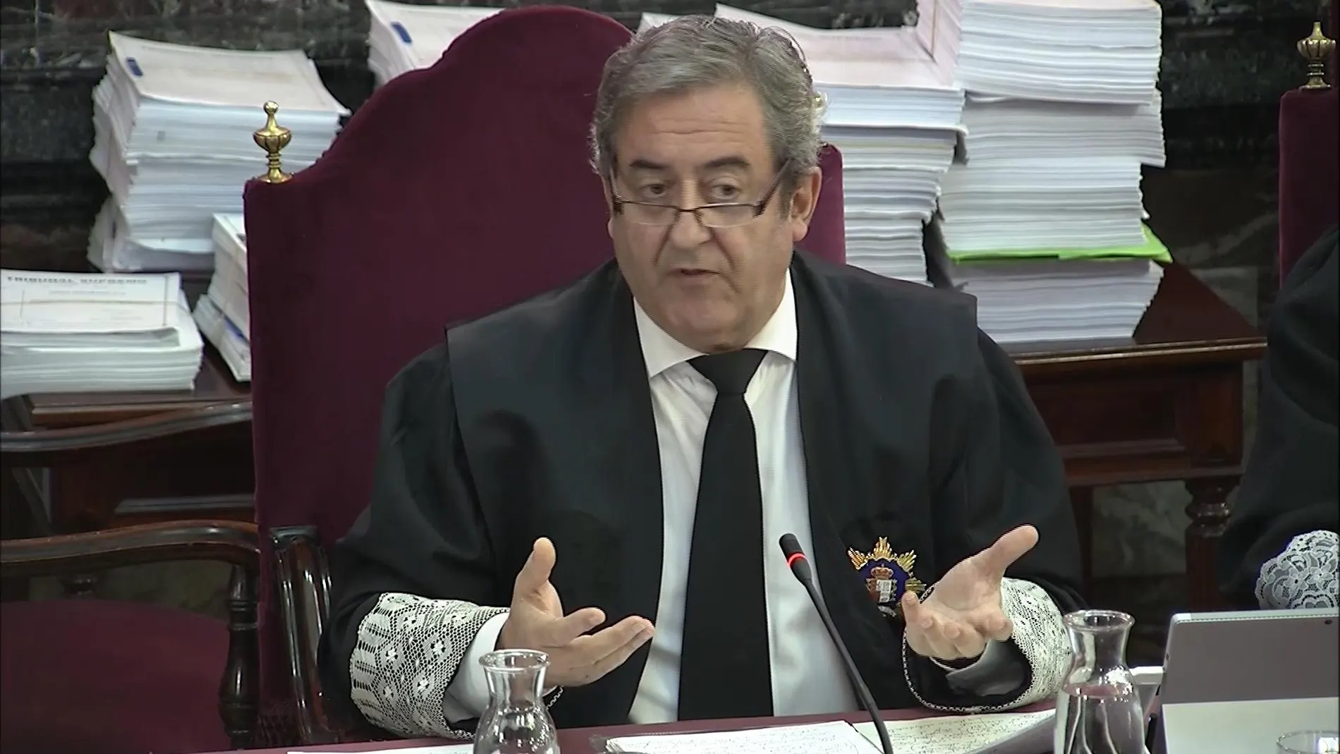 El fiscal Javier Zaragoza, en el juicio del 'procés'