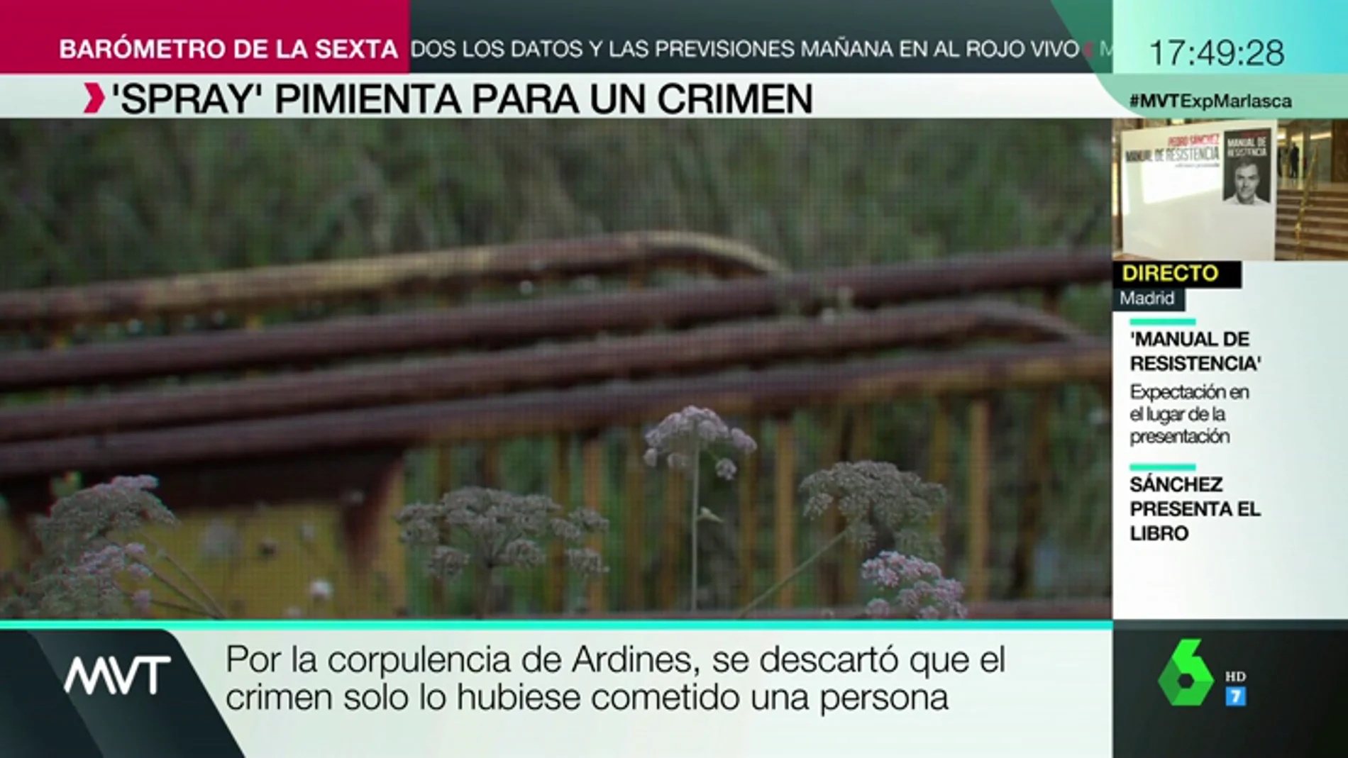 La Guardia Civil halló spray pimienta en las vallas con las que le tendieron la trampa a Javier Ardines