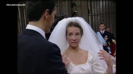 El lapsus de la infanta al decir 'sí quiero' y otras anécdotas de su boda real con Jaime de Marichalar en 1995 El lapsus de la infanta al decir 'sí quiero' y otras anécdotas de su boda real con Jaime de Marichalar en 1995